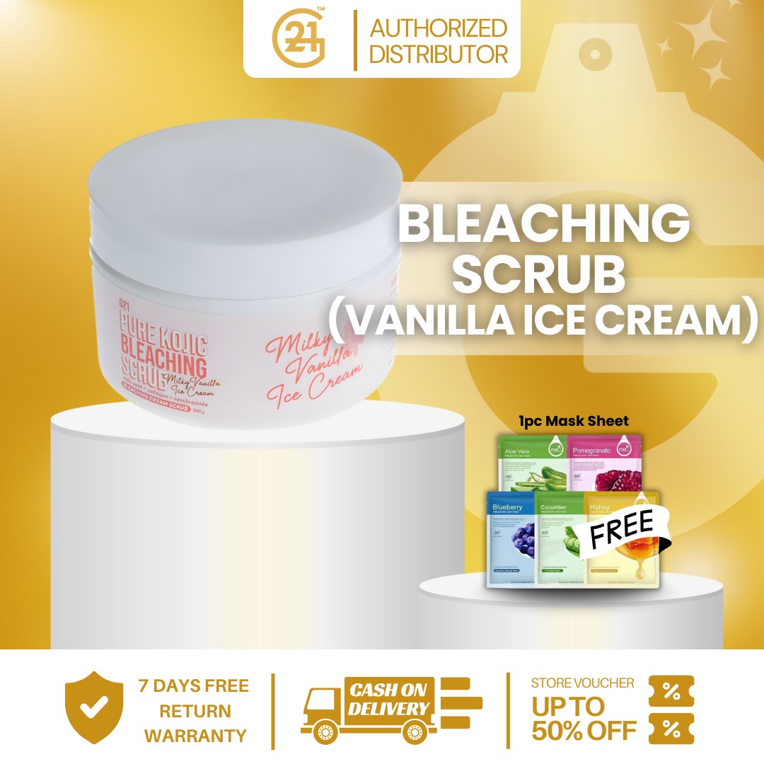 G21 VANILLA ICE CREAM BLEACHING SCRUB