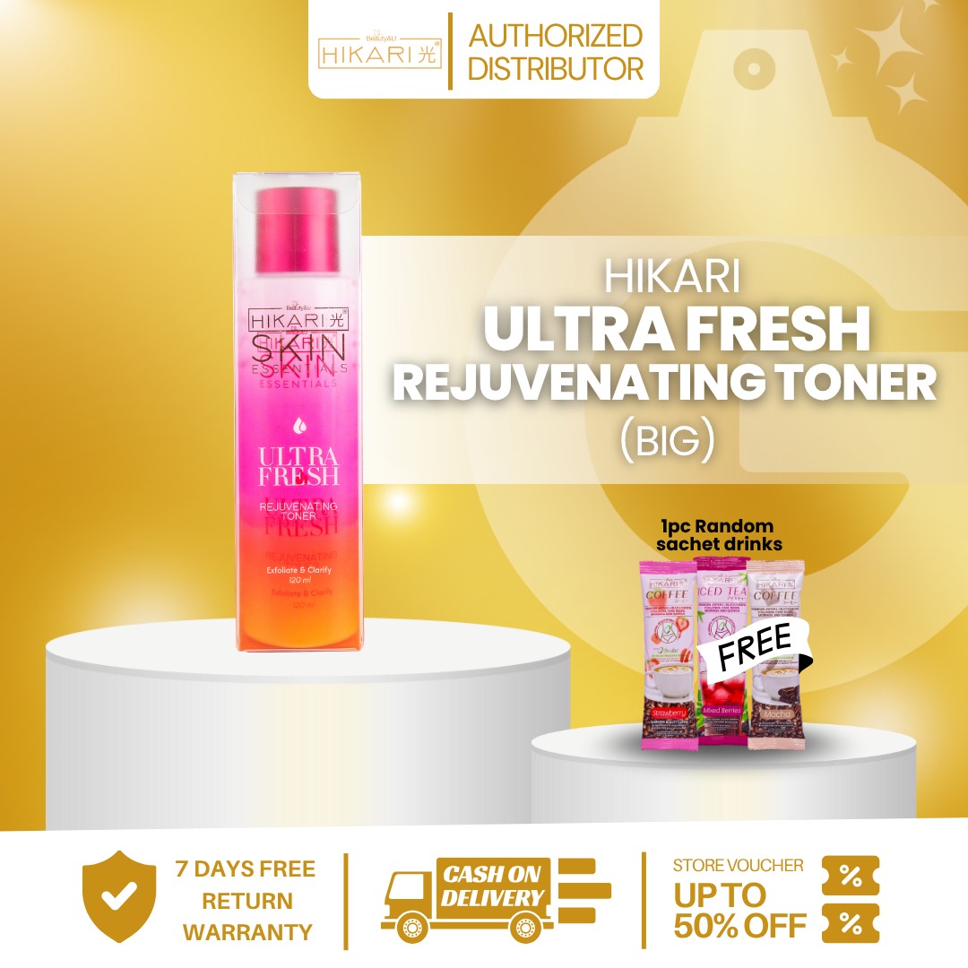 HIKARI SKIN ULTRA FRESH PREMIUM REJUVENATING TONER 120ml