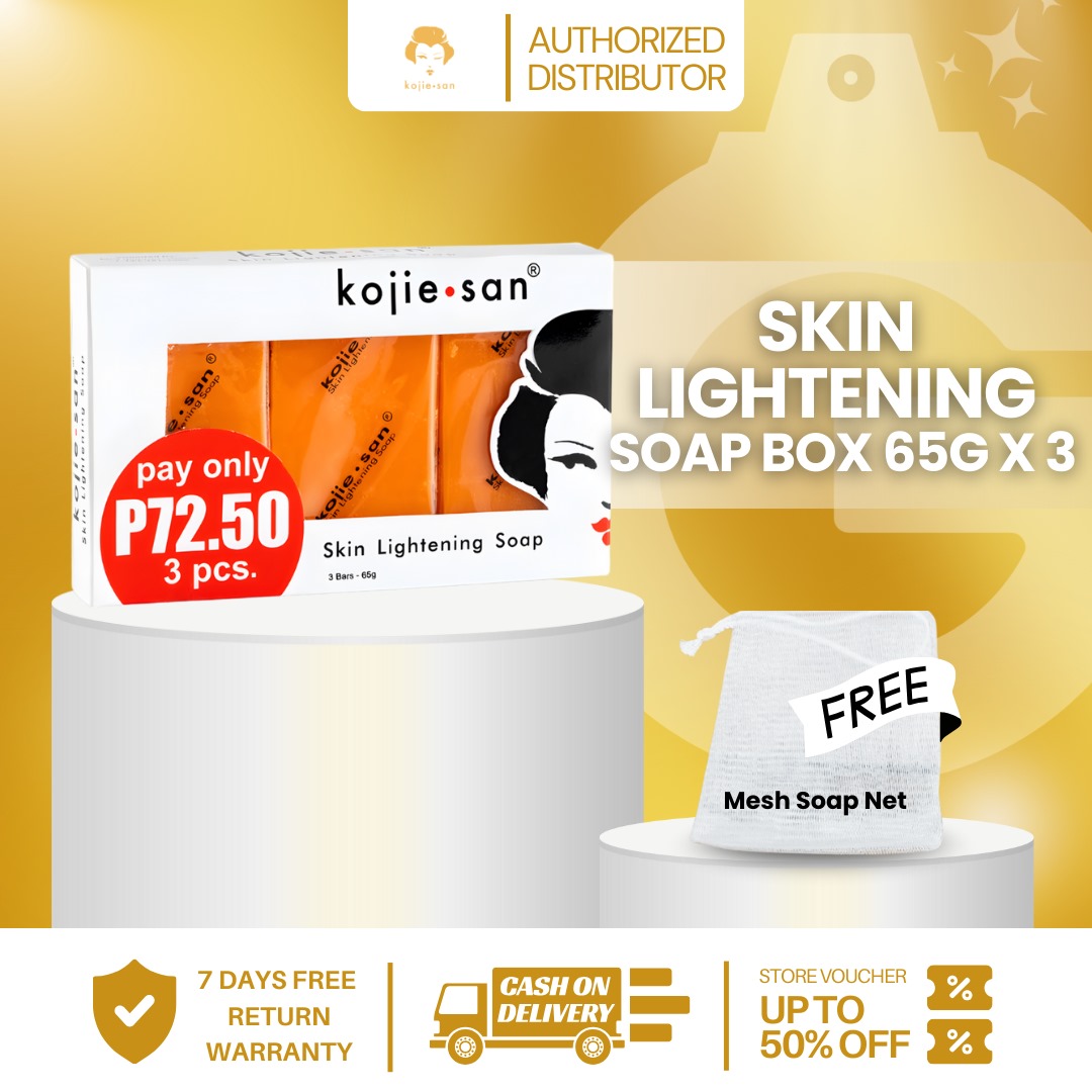 KOJIE SAN SKIN LIGHTENING SOAP 65gx3