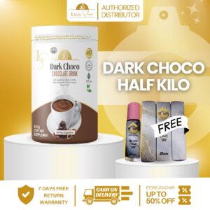 LUXE SLIM DARK CHOCO 500g (1/2 kilo)
