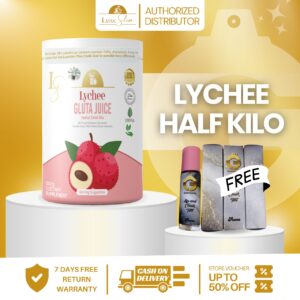 LUXE SLIM LYCHEE GLUTA JUICE 500g (1/2 kilo)