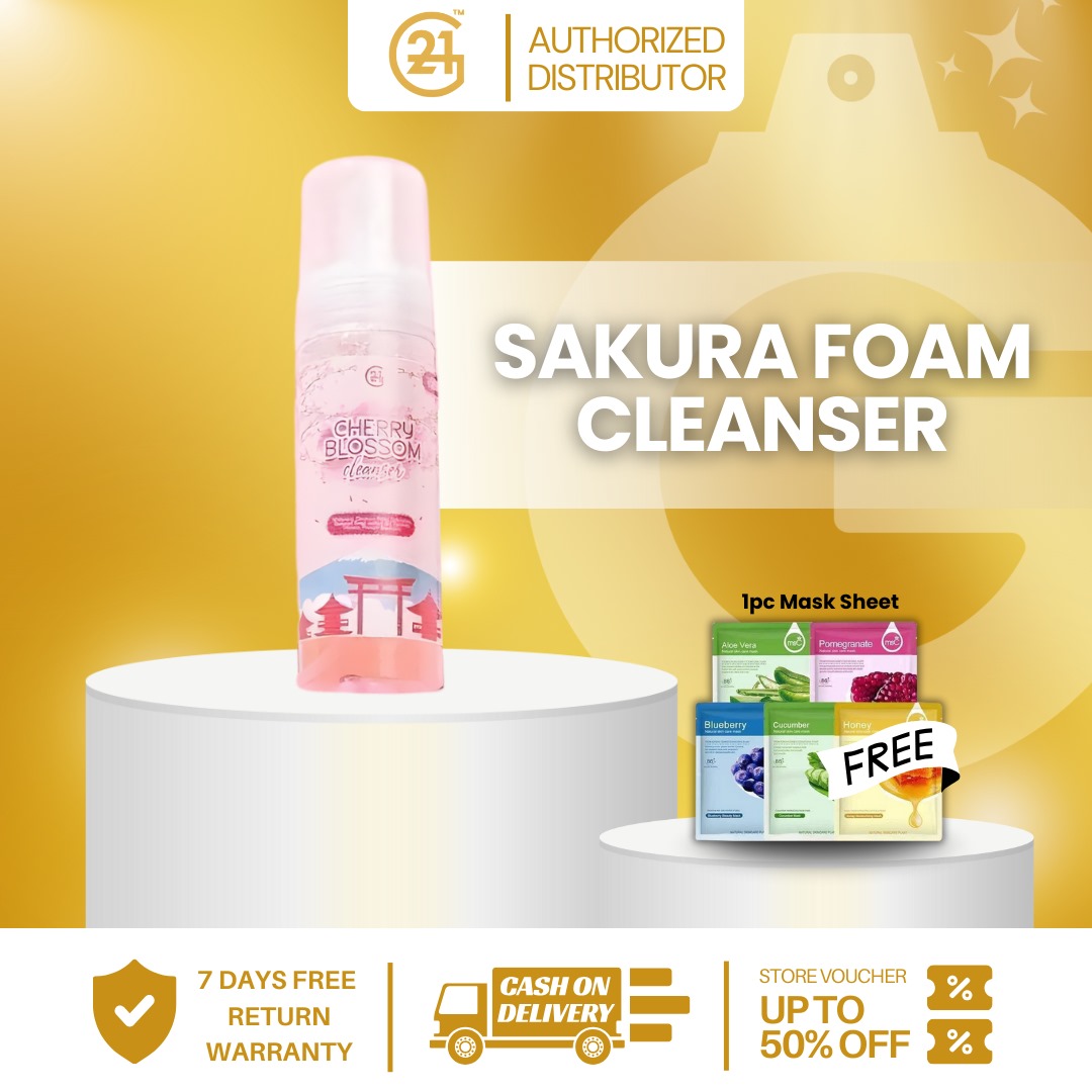 G21 SAKURA BLOSSOM FOAM CLEANSER