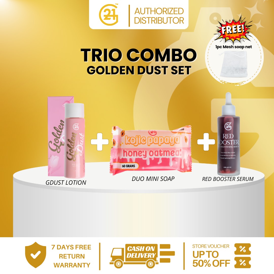 TRIO COMBO GOLDEN DUST SET A