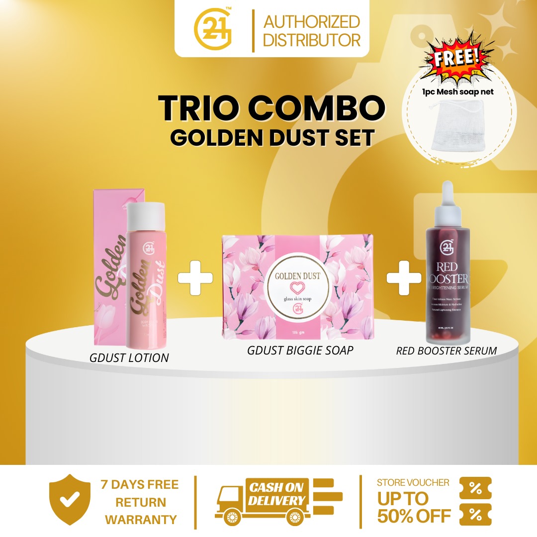 TRIO COMBO GOLDEN DUST SET C