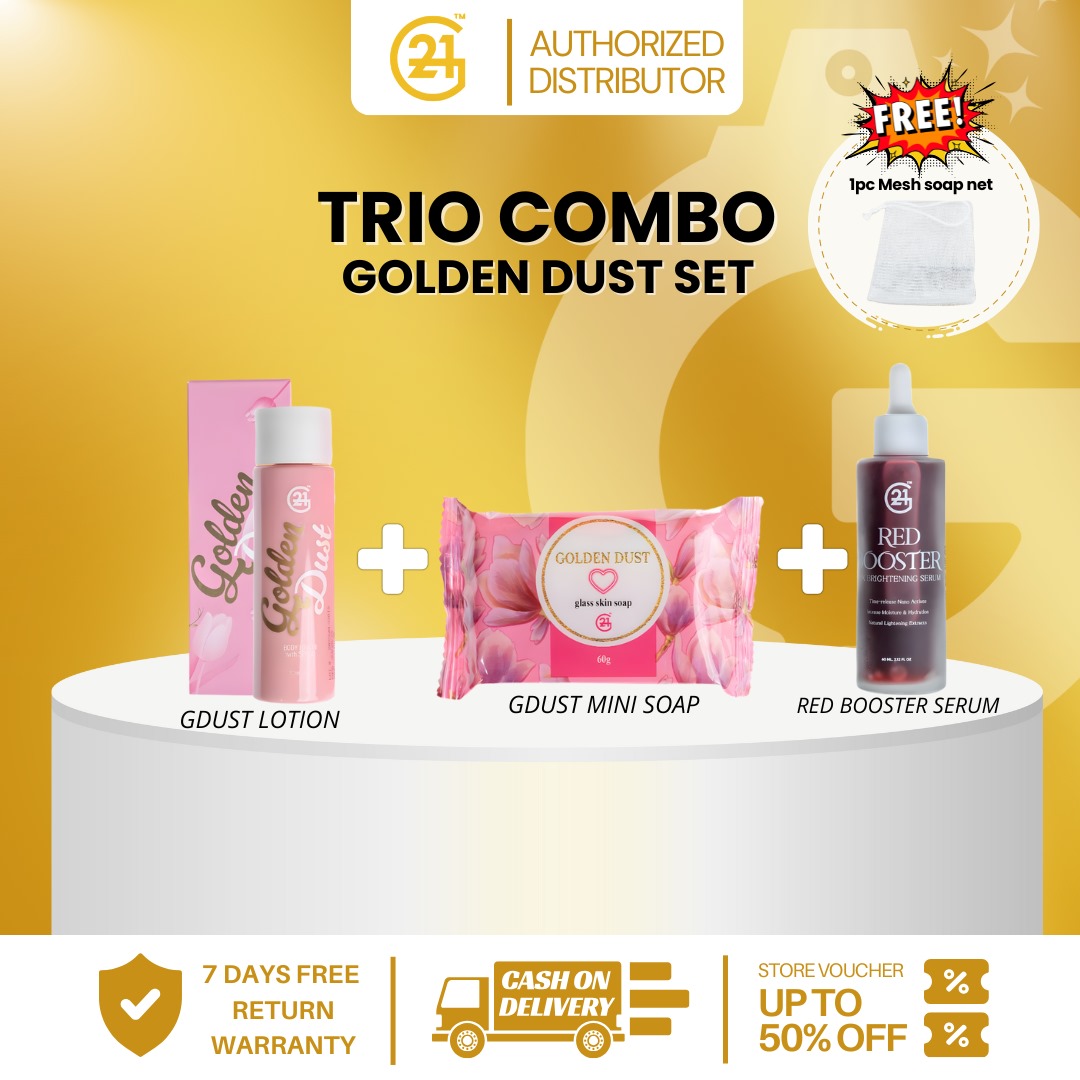 TRIO COMBO GOLDEN DUST SET D
