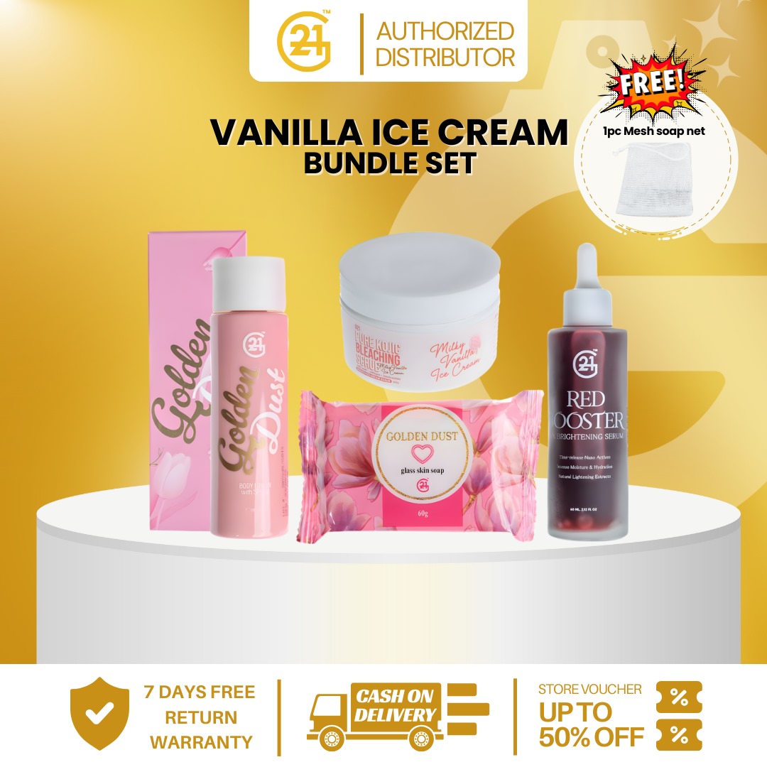 VANILLA ICE CREAM BUNDLE SET D