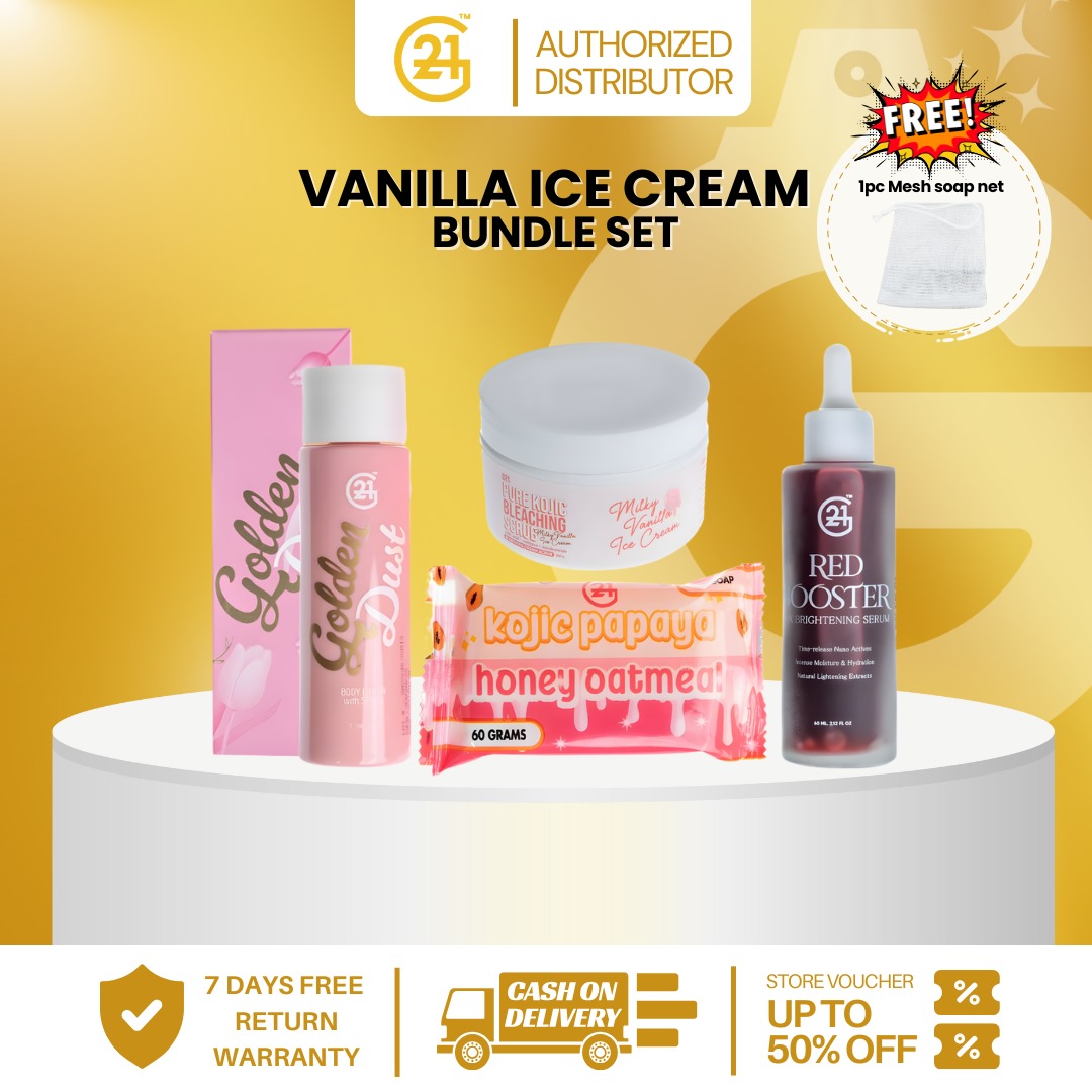 VANILLA ICE CREAM BUNDLE SET A
